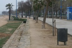 Malgrat instal·la papereres de plàstic reciclat Malgrat instal·la papereres de plàstic reciclat