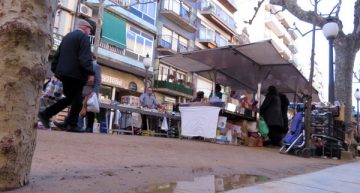 Terra del passeig de Dintre enfangat i amb bassals. Aj. Blanes Terra del passeig de Dintre enfangat i amb bassals. Aj. Blanes