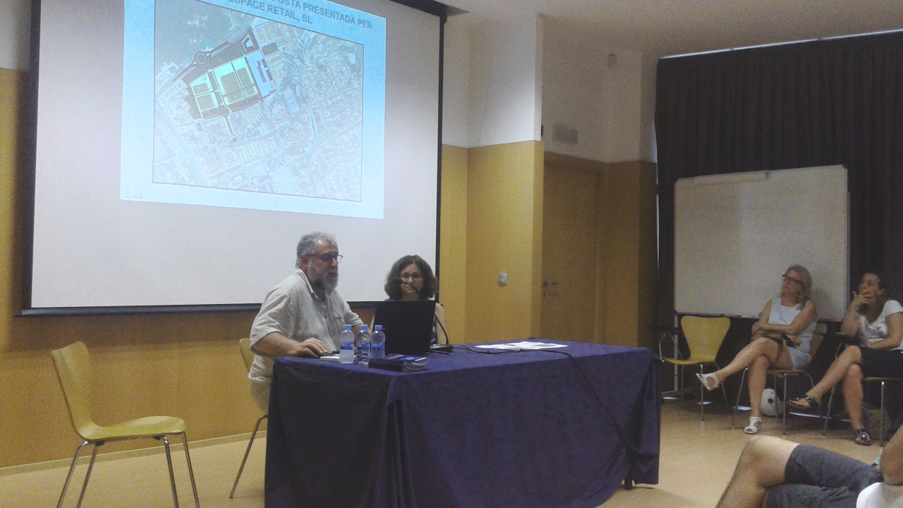 Presentació del projecte de l'Àrea Comercial de Malgrat. RP