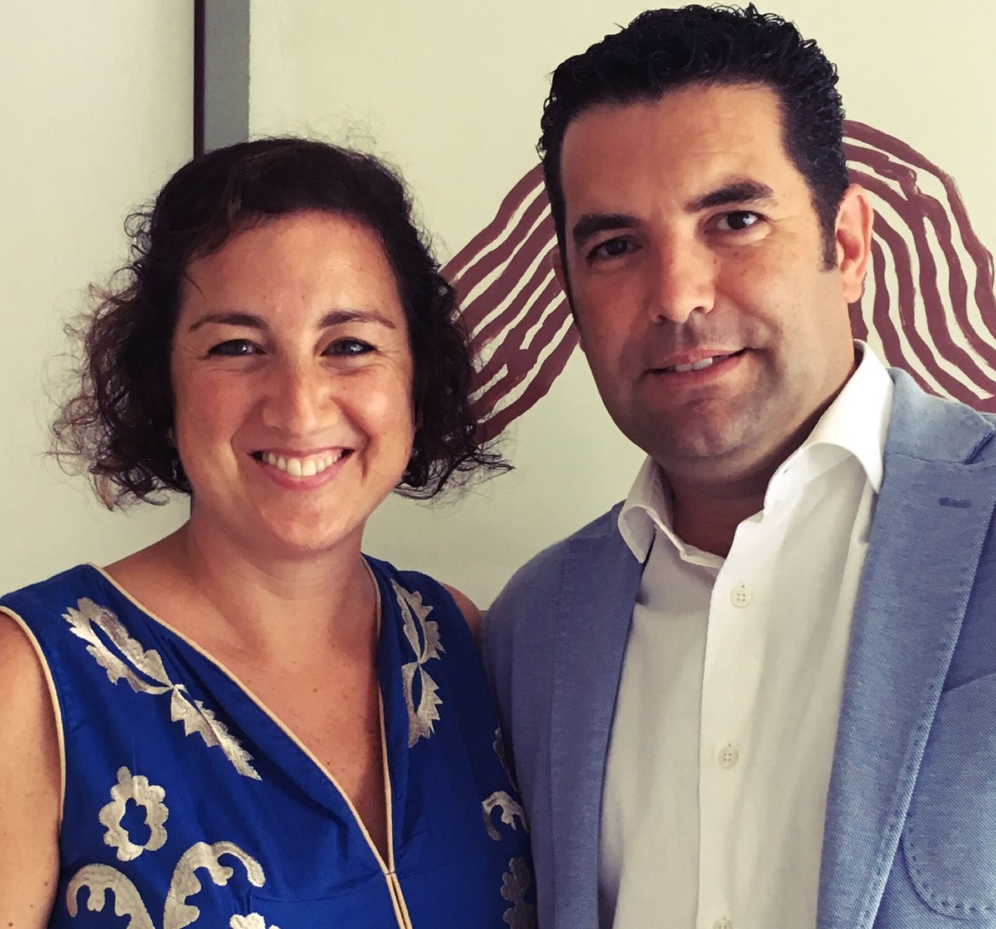 Alicia Romero i Xavier Amor, les noves incorporacions a la cúpula nacional del PSC. Foto: PSC