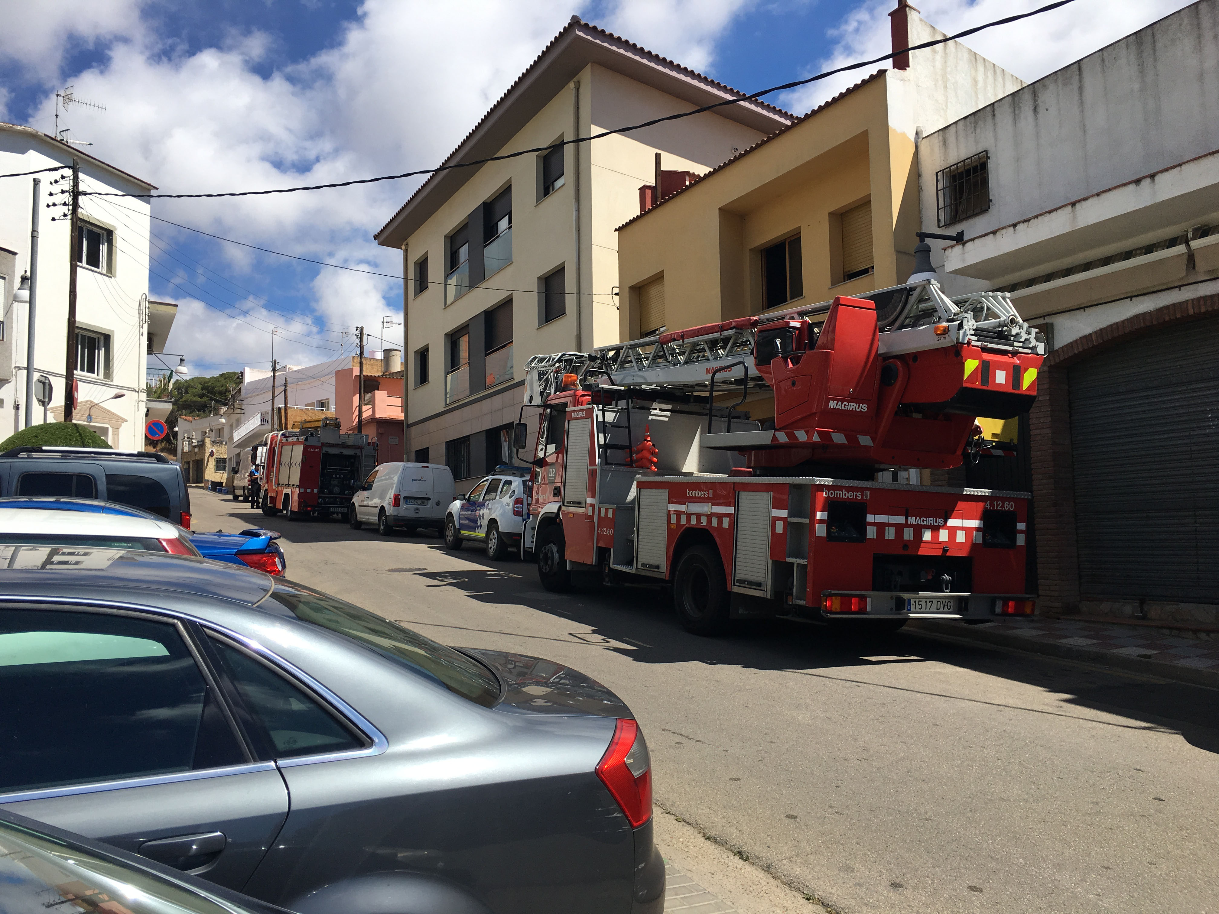 Ensurt per una fuita de gas. RP
