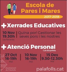 L'Escola de Pares i Mares es reobre aquest divendres - Ajuntament de PLF