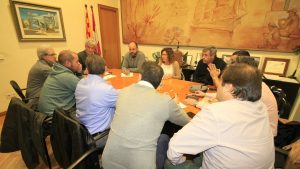 La Junta de Portaveus de l'Ajuntament de Blanes, celebrada ahir al vespre - Ajuntament de Blanes