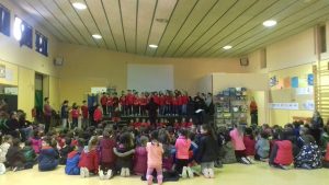 La cantata "La comèdia del gall" s'ha celebrat avui a les Ferreries, i divendres serà el torn de Mas Prats - (Ajuntament de PLF)
