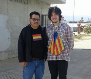 Osorio, a l'esquerra, al costat de Asuar. Foto: Twitter