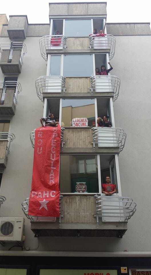 Imatge del pis ocupat. FOTO:PAHC