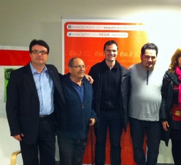 Nuet, a l´esquerra, i Osorio, a la dreta, en una trobada a PLF al 2013.