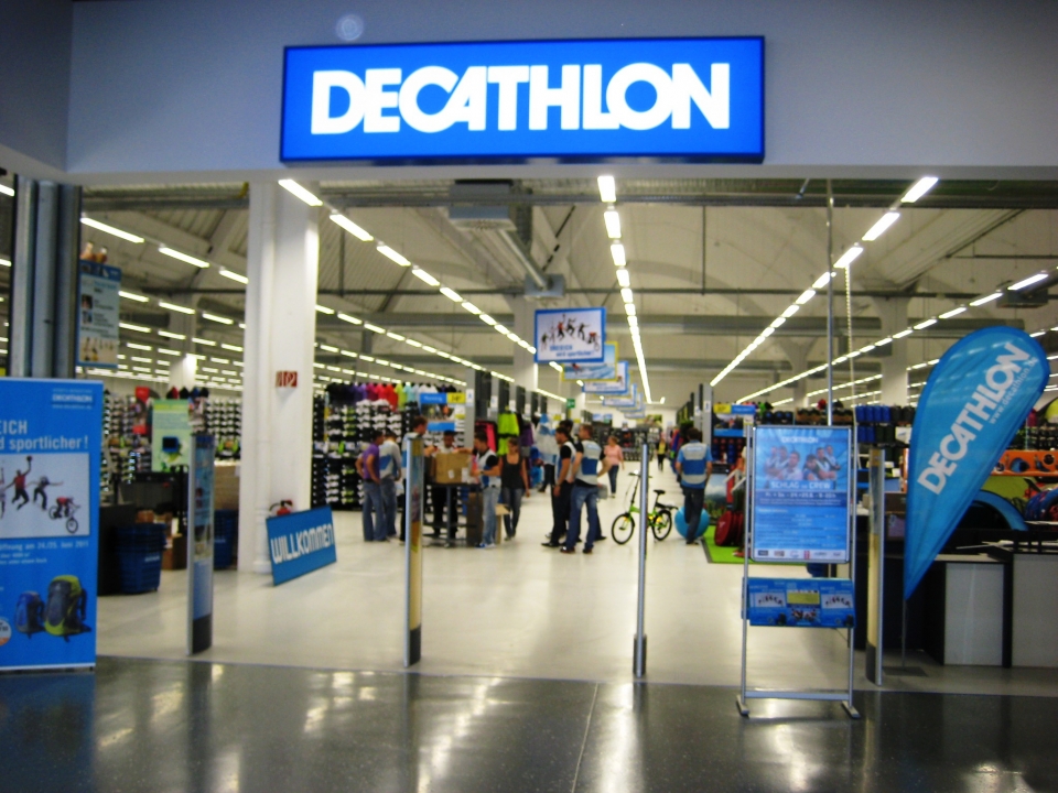 Una botiga de Decathlon