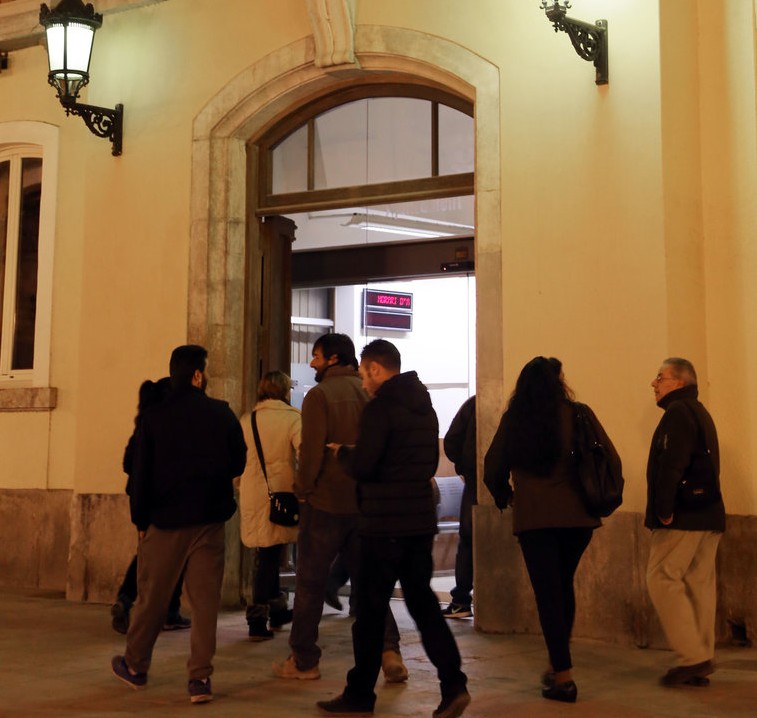 Reunió a lAjuntament de Blanes. Manel Lladó. El Punt