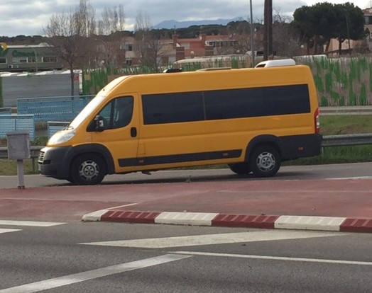 El bus de la L5, operat per Transports Pujol.