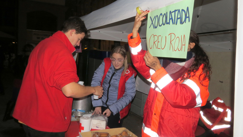 Activitats de la Creu Roja Joventut de Blanes el Dia de l'Infant 2016 / Autor. Aj. Blanes