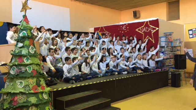 Cantata a l'escola Les Ferreries. RP