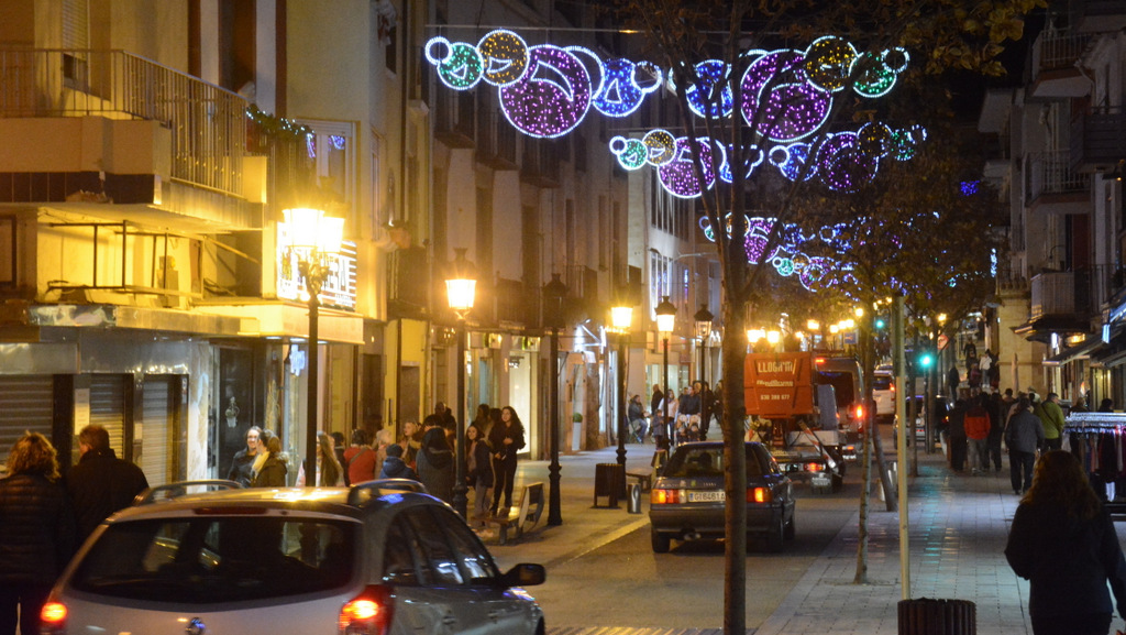 Llums de Nadal a Blanes / Font: Aitor Roger