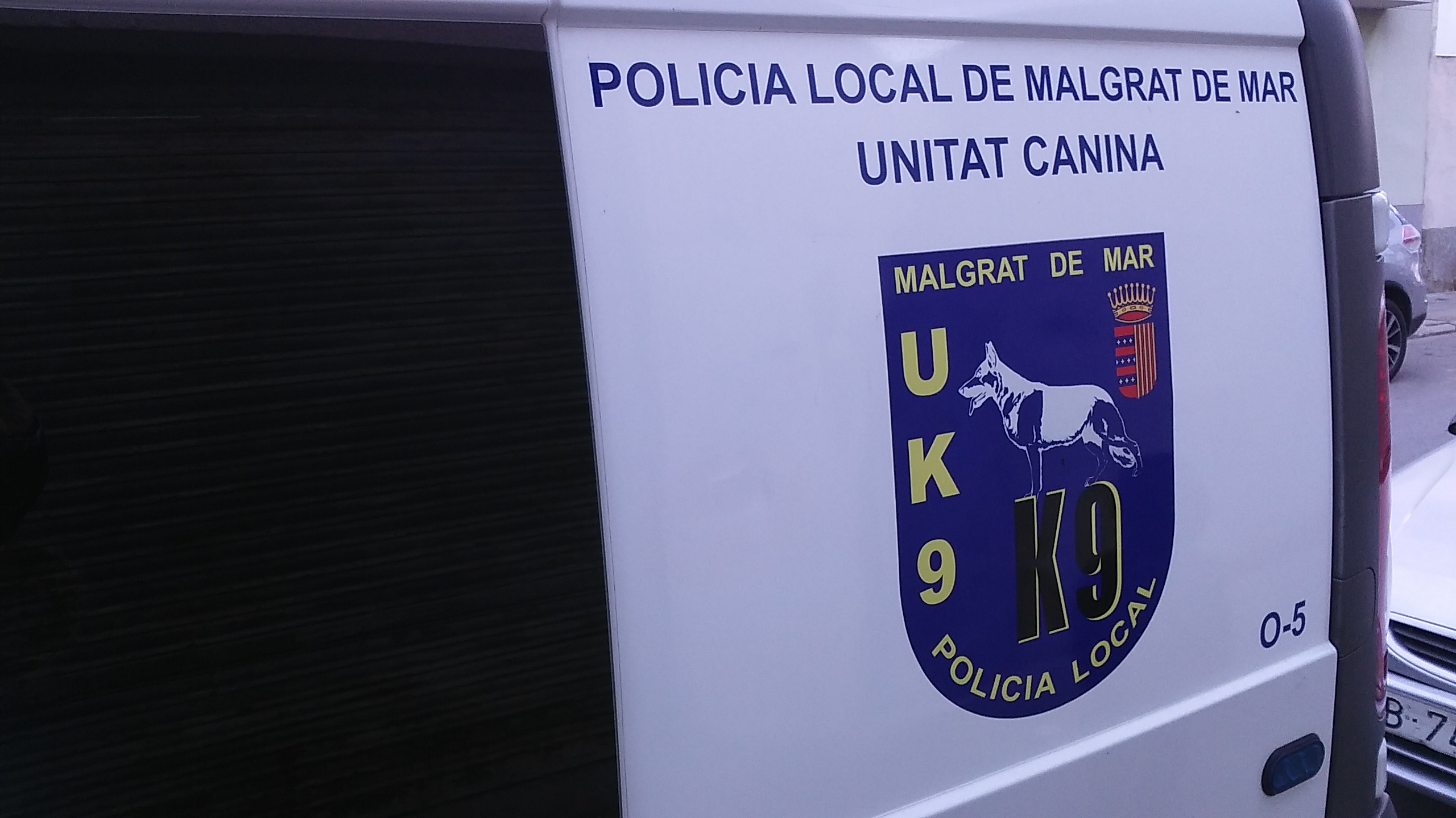 Unitat Canina de la Policia Local de Malgrat de Mar