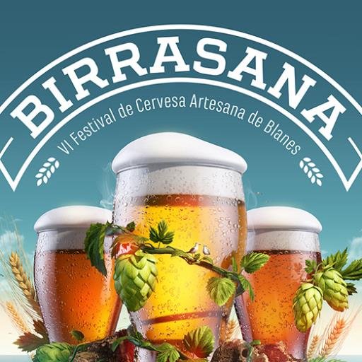 Cartell del VI Birrasana de Blanes (2016)