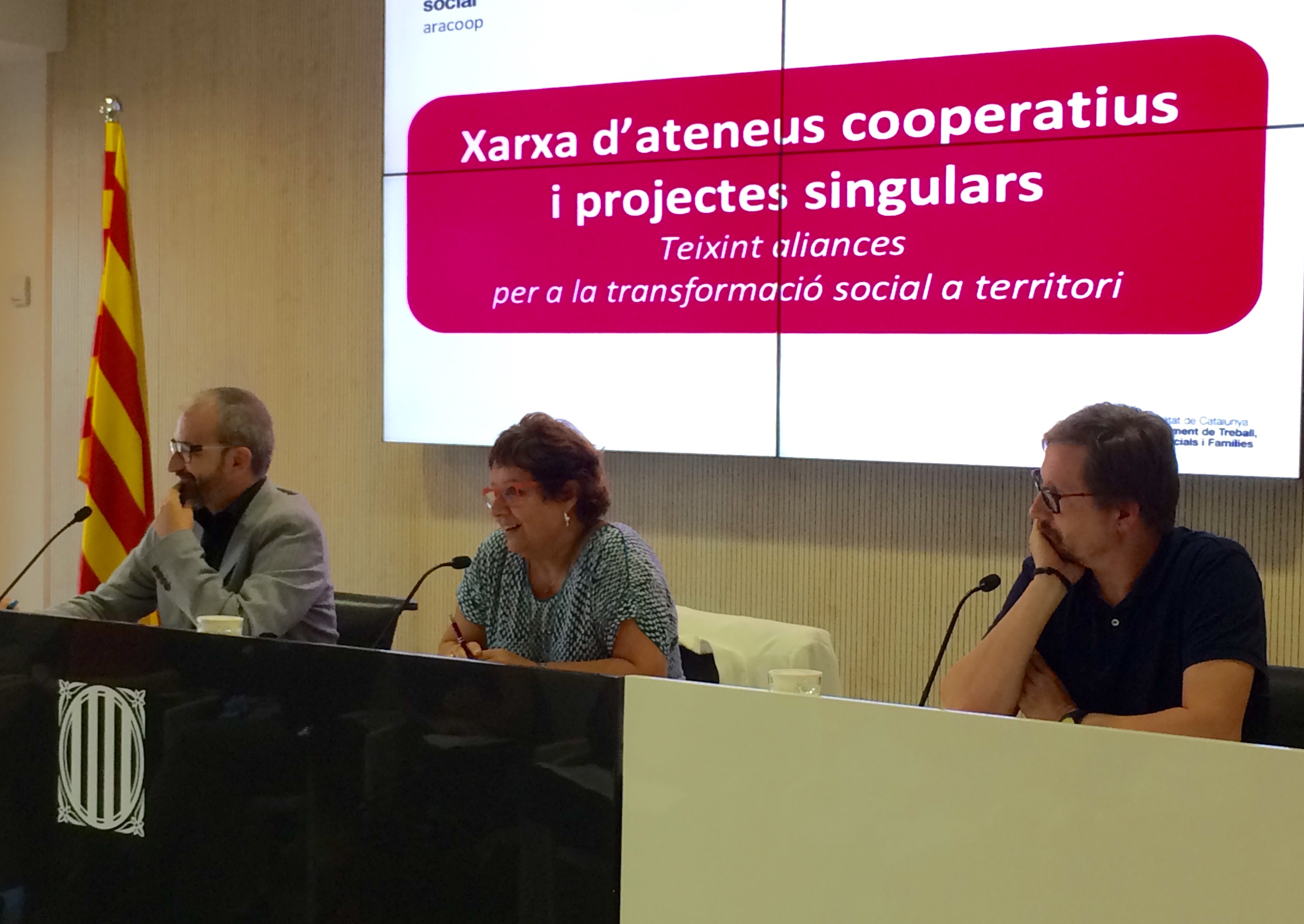 Presentació de la Xarxa d'Ateneus Cooperatius