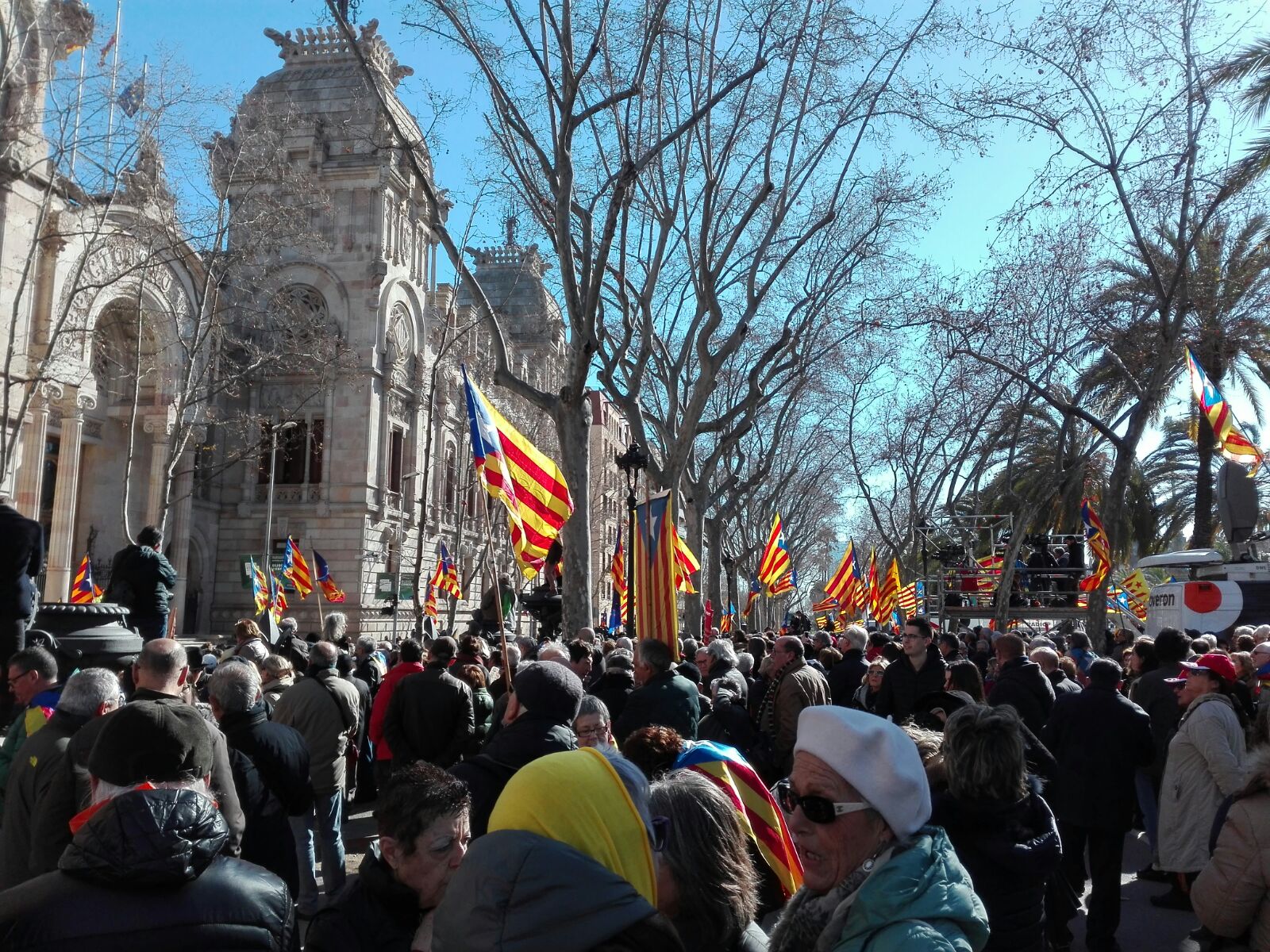 Concentració davant el TSJC. Josep Garcia