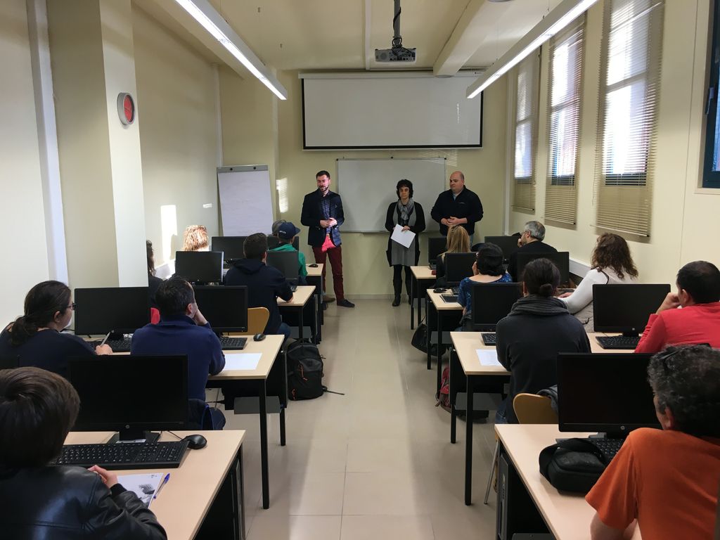 Benvinguda als alumnes del curs de manipulació d'aliments de Malgrat. Aj. Malgrat