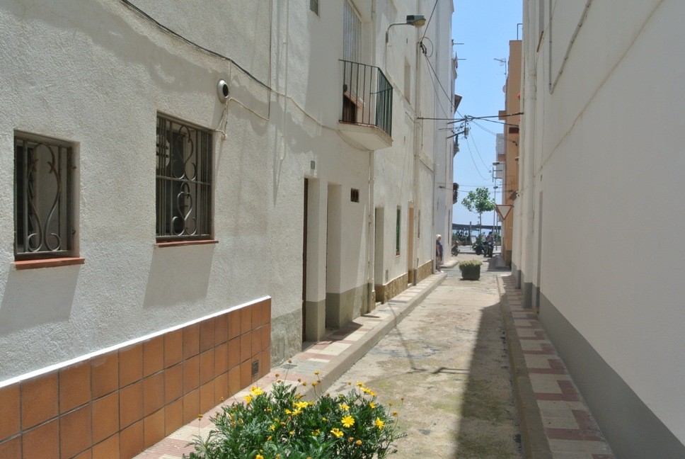 Un carrer del barri s'Auguer de Blanes