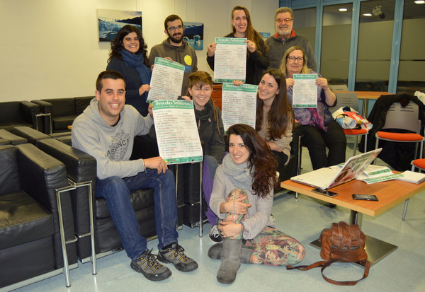 Membres de l'ONG Acció Solidària Mediterrània. Aj. Blanes