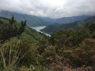 Vistes del pantà de Susqueda. Grup de Muntanya