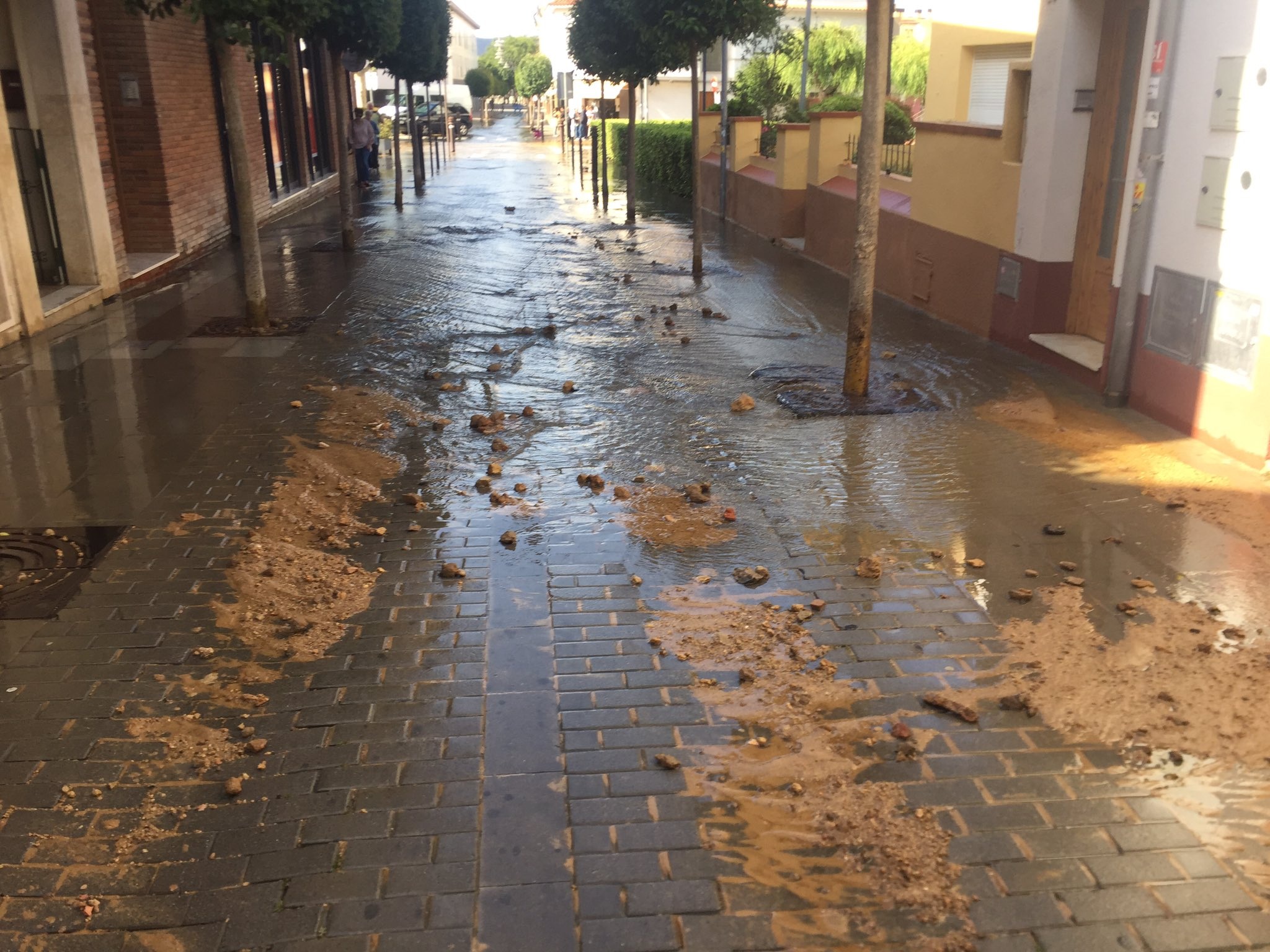 Rebentada de la canonada del Carrer Major