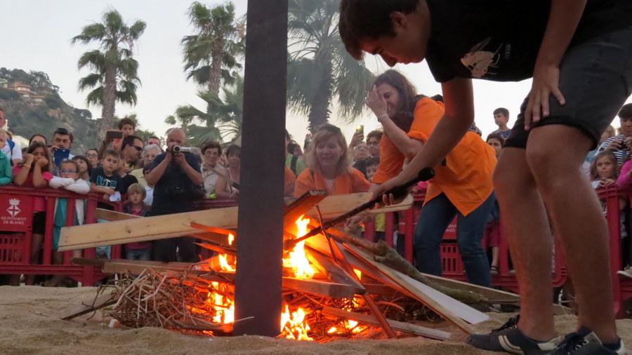 Revetlla de Sant Joan 2016. Aj. Blanes