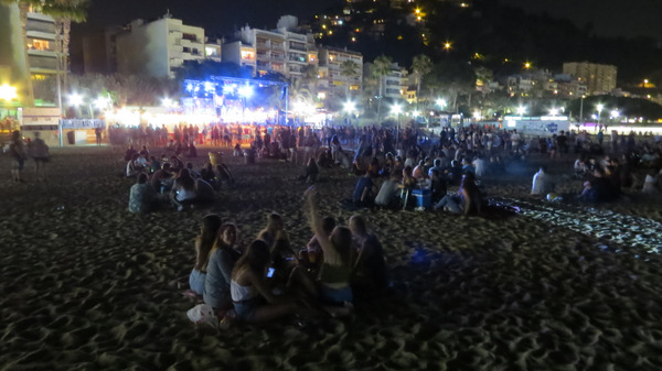 Festival de Música a la Platja 'Ensorra't' 2016. (Ajuntament de Blanes)