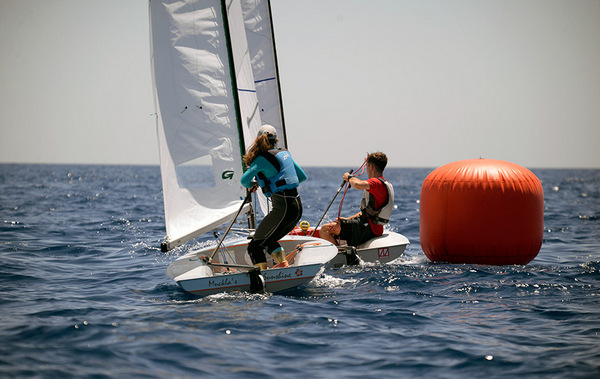 Blanes acull la Competició Mundial de Vela Europe Class. Aj. Blanes