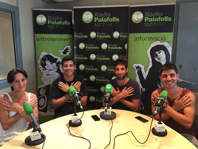 Clara Hidalga, Francesc Massegú, Marc Morer i Víctor Carrasco (d'esquerra a dreta)