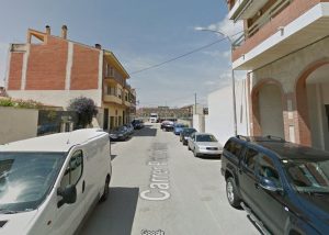 Un dels carrers de Malgrat que seran reasfaltats - Foto: Google Maps