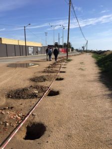 Obres de la Ruta de la Tourdera, al seu pas per Malgrat - Ajuntament de Malgrat de Mar