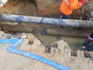 La xarxa d'aigua de PLF ha patit en els darrers mesos diverses afectacions - (Ajuntament de PLF