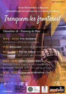 CARTELL ACTES 18 NOVEMBRE