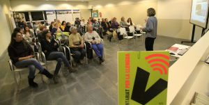 La 18a campanya del Voluntariat per la Llengua de Blanes es va presentar ahir dilluns - (Ajuntament de Blanes)