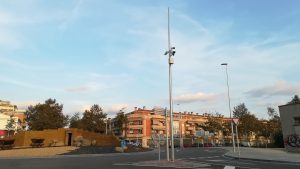 Una de les càmeres instal·lades a Malgrat - El Malgratenc
