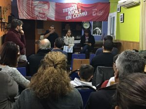 La palafollenca Montserrat Mompió ha encapçalat l'acte d'avui al nostre municipi - (Ràdio PLF)