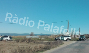 Cotxes Policials al Camp de Vol de Palafolls